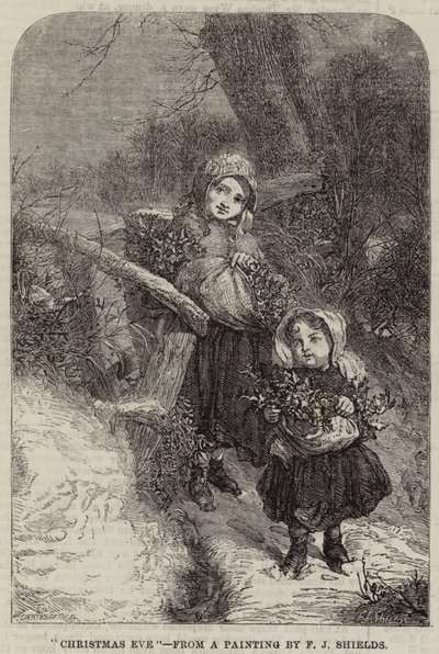 jouluaatto tekijältä Frederic James Shields